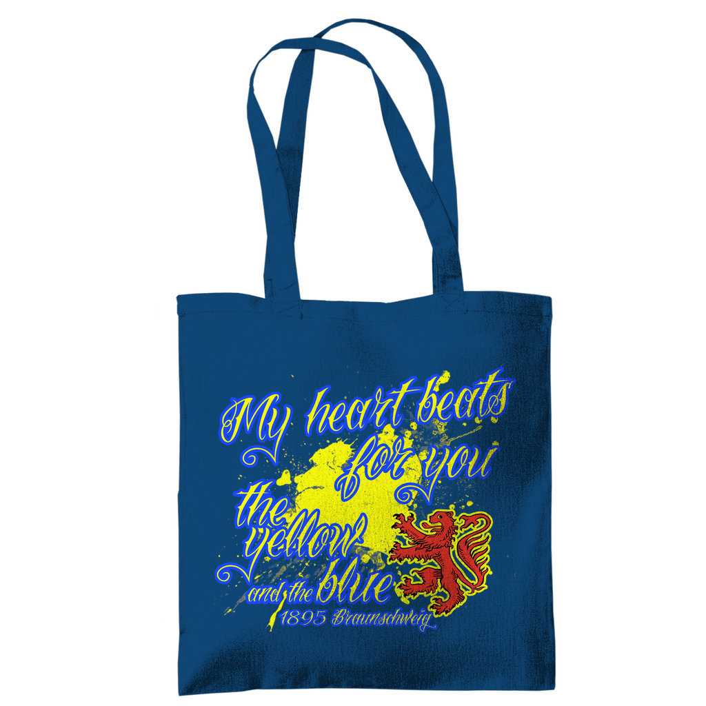 Tragetasche Heartbeat Blau