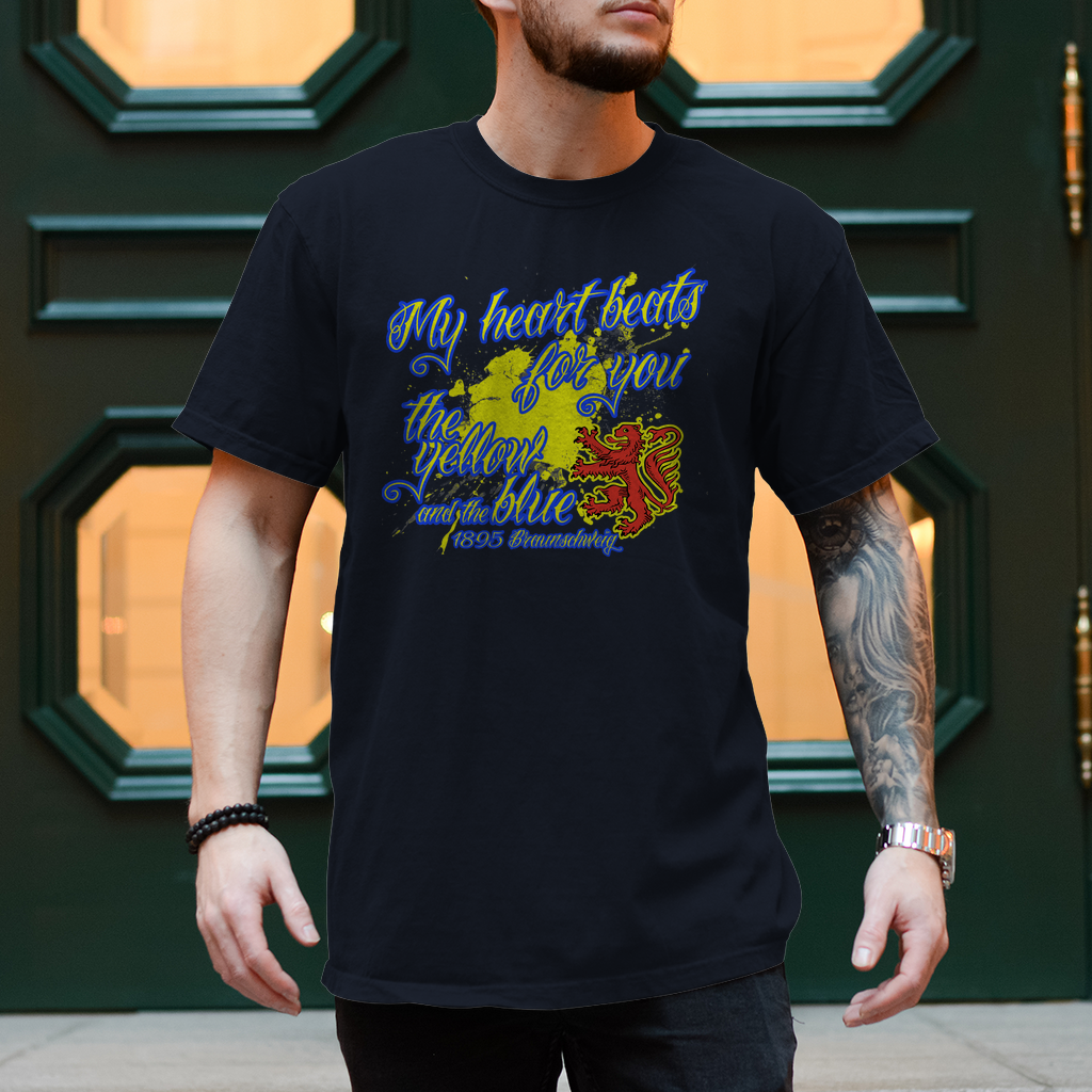 Heartbeat Blau - T-Shirt