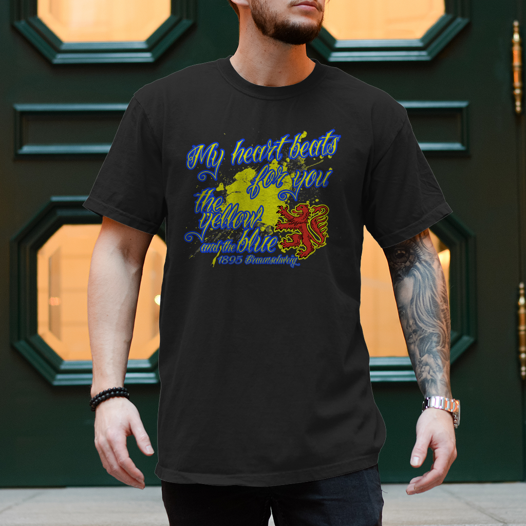 Heartbeat Blau - T-Shirt