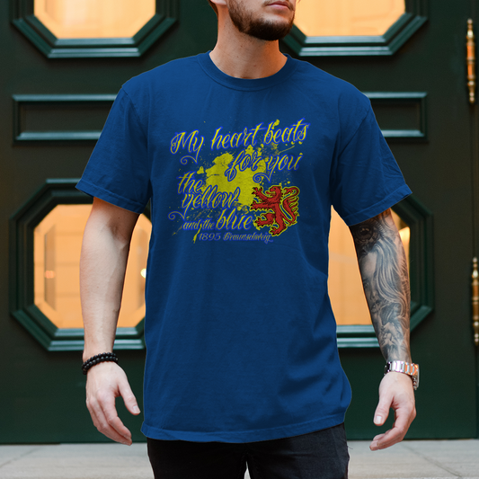 Heartbeat Blau - T-Shirt