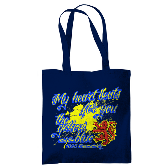 Tragetasche Heartbeat Blau